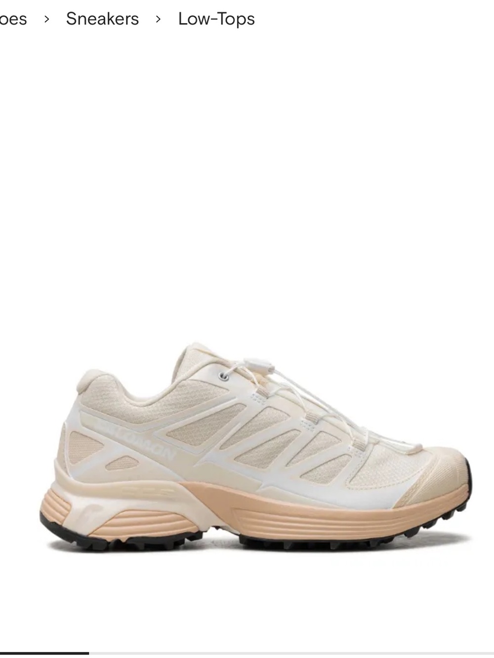 Salomon XT-Pathway "Bleached Sand/Hazelnut" sneakers